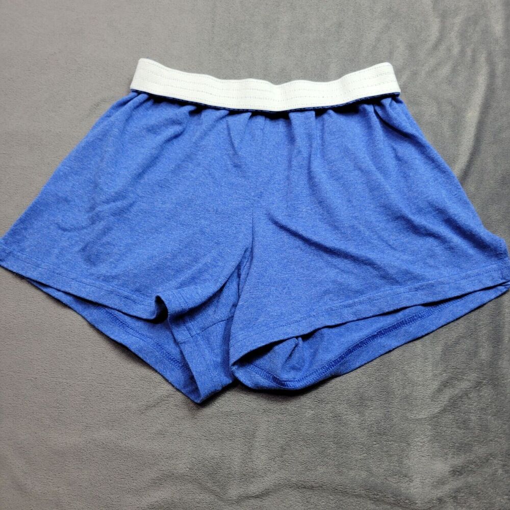 Soffe Junior Girls Athletic Shorts With White Elastic Waistband